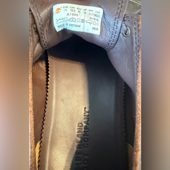 Timberland Boot Company Brown Leather Chukka Shoes Men’s 11 ? main image 8